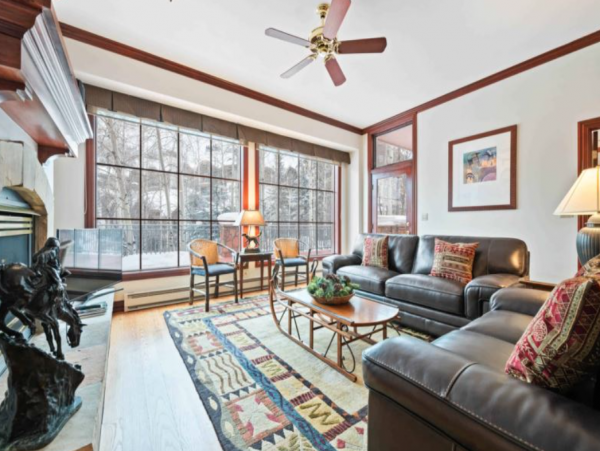 Ski in ski out first floor unit by Village